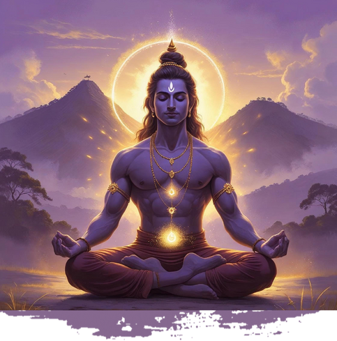 shiva on meditation
